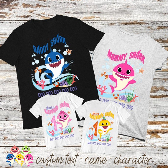 baby shark family shirts
