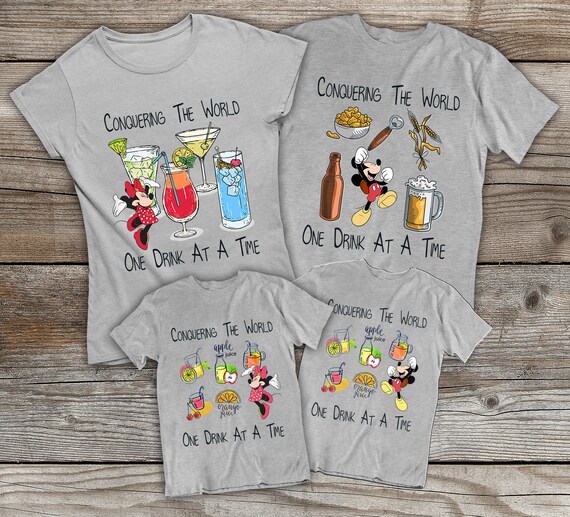 drinking around the world epcot shirt