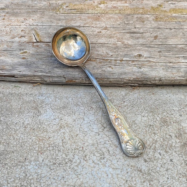 Antique Soup Spoon Etsy