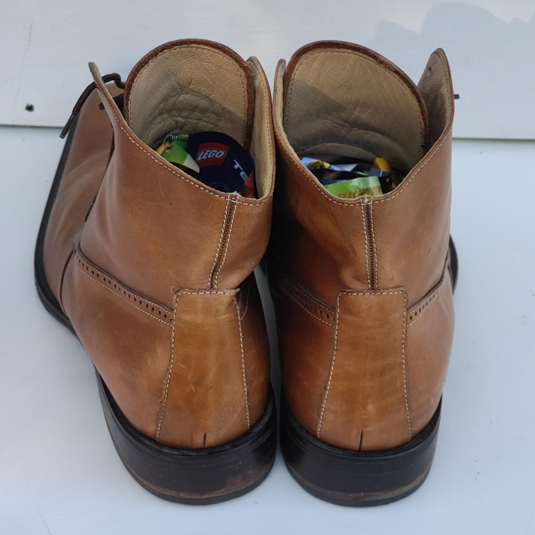 Vero Cuoio Mens 44(11) Suede Brown Lace Up Made in Italy Boots Vero Cuoio Men main image 2
