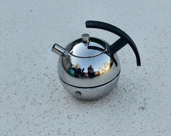 Coffee Maker Orientl Steel Moka Pot Steel for 4 cups design space age vintage