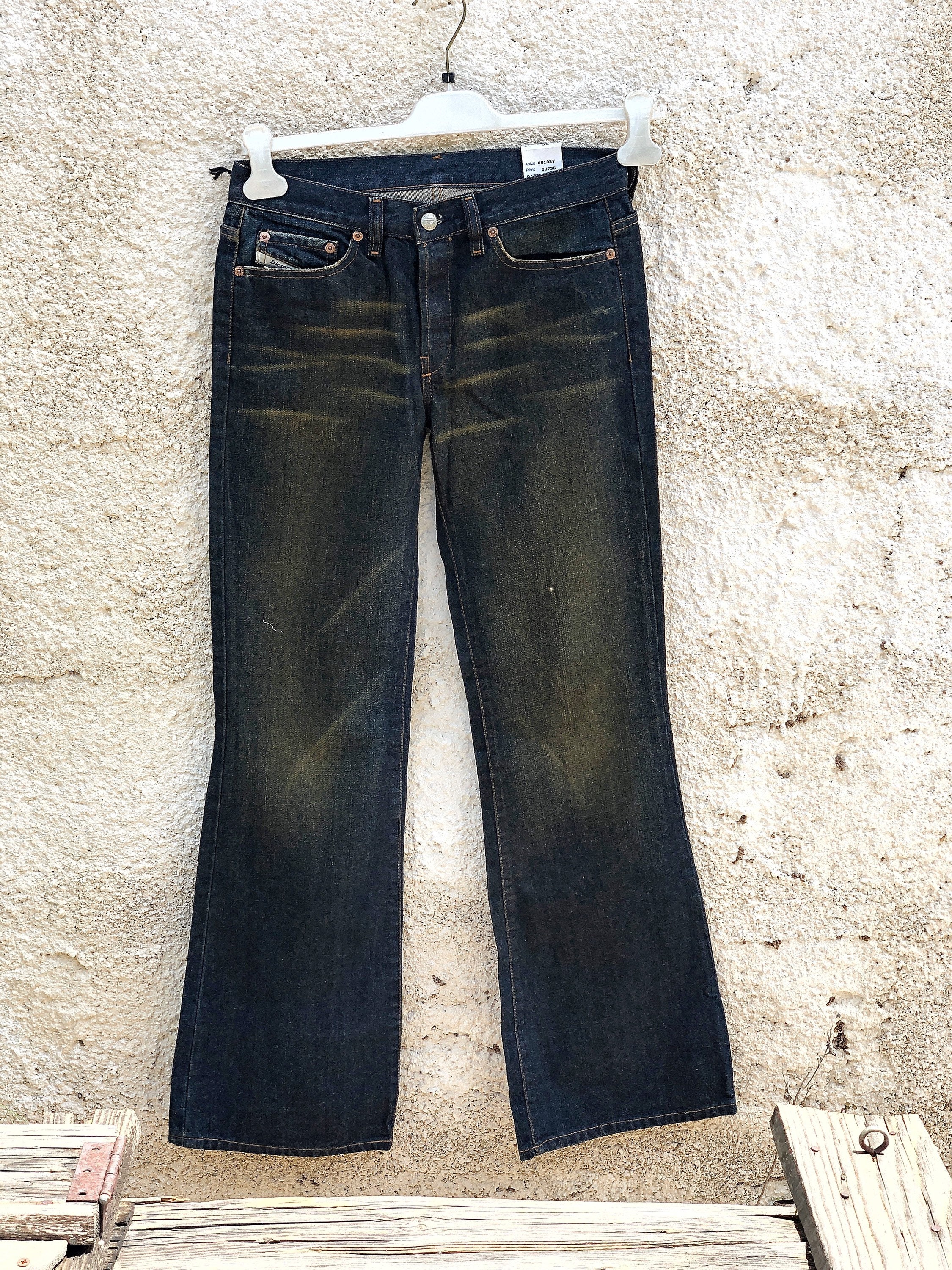 Vintage Unworn Jeans DIESEL Dark Blue W 