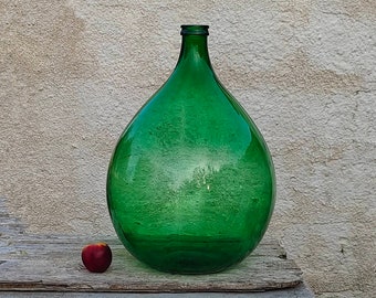 Large glass wine bottle 54L XXL Demion outdoor garden decor