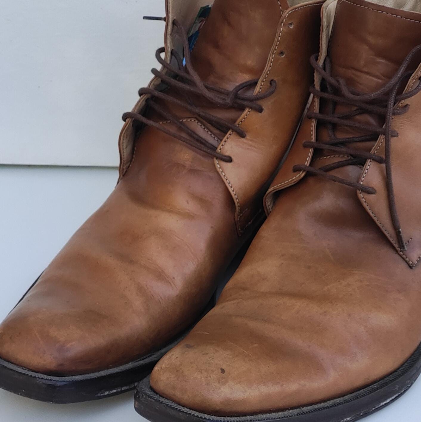Vero Cuoio Mens 44(11) Suede Brown Lace Up Made in Italy Boots Vero Cuoio Men main image 3