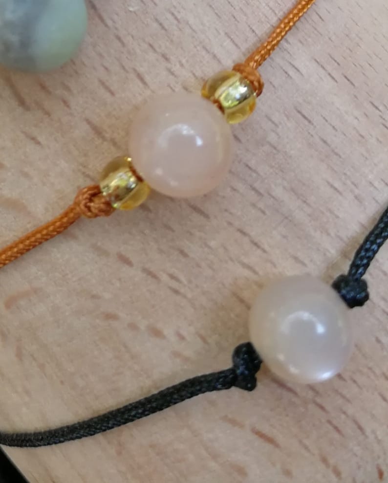 Armband med halvädelstenar Pierre de Soleil