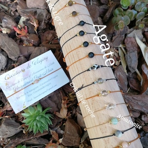 Armband med halvädelstenar bild 1