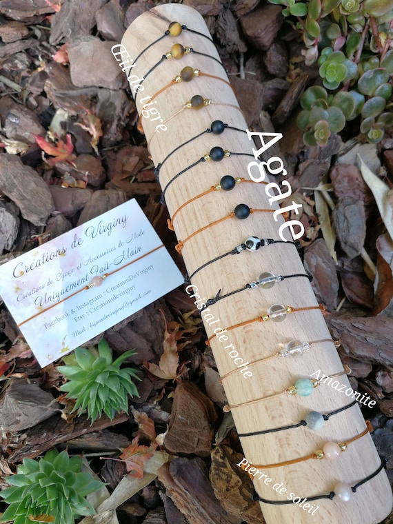 Bracelet pierre semi précieuse