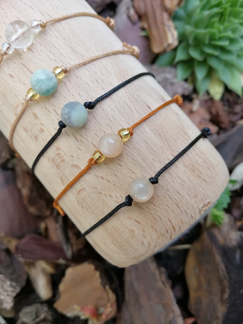 Armband med halvädelstenar bild 7