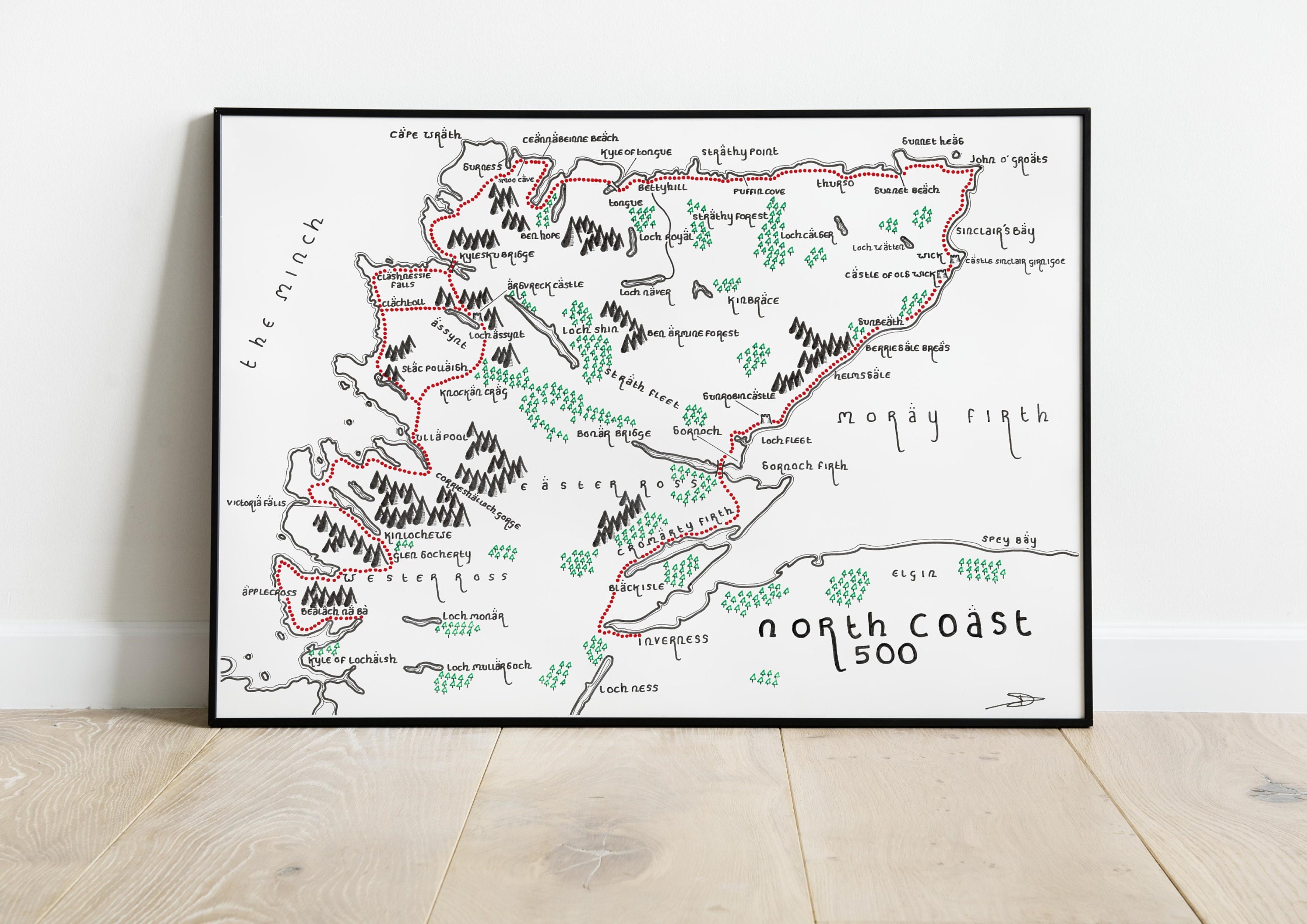 The North Coast 500 | Etsy