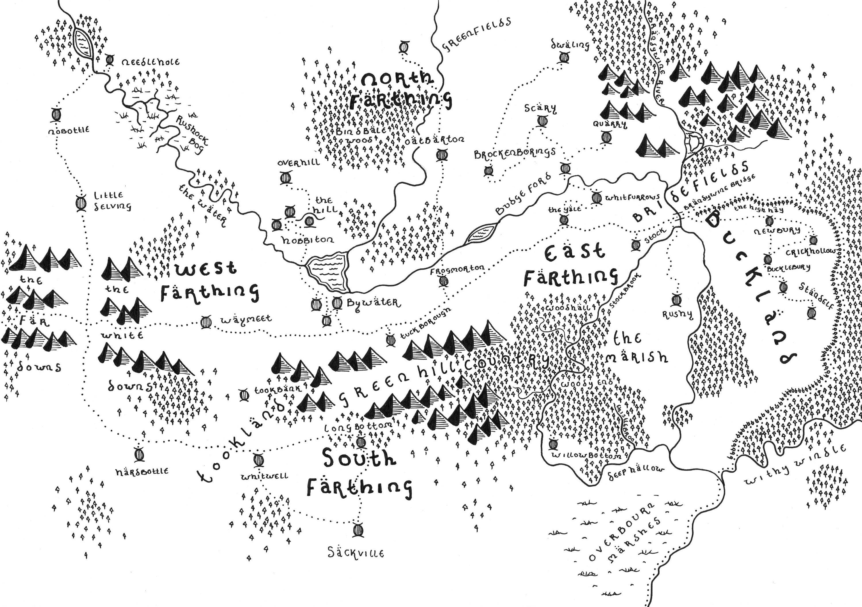 angband on map angband on map