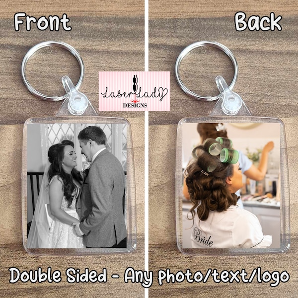 Personalised Photo Keyring - Etsy UK