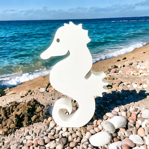 SILICONE MOLD - seahorse - mold - maritime - bathroom decoration - mold