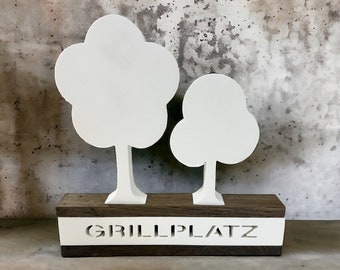 STAMPO IN SILICONE - Alberi Set di 2 - Albero - Forma di albero - Stampo per colata - Stampo - Stampo per colata