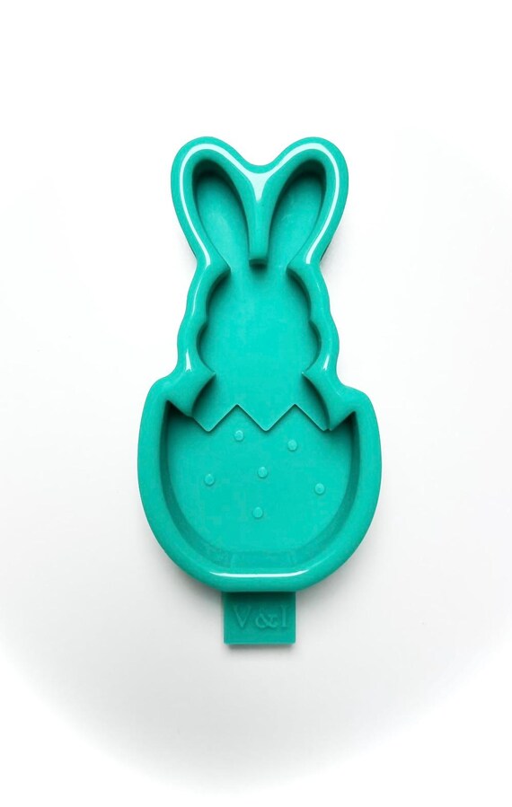 STAMPO IN SILICONE - Coniglietto in un uovo - Primavera - Stampo per colata - Fai da te - Stampo per colata - Pasqua - Italia