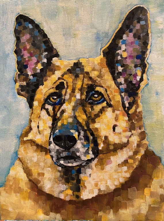 Paint my dog on canvas 2025