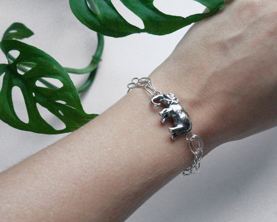 Buy Save the Asian Elephant Bracelet in Chains Elephant