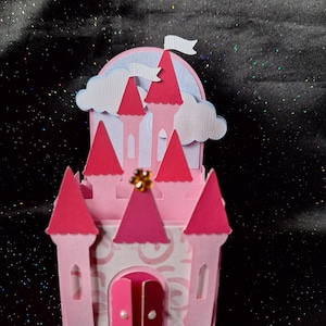 Carte pop-up 3D Château