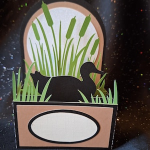 3D pop-upwenskaart Duck Pond