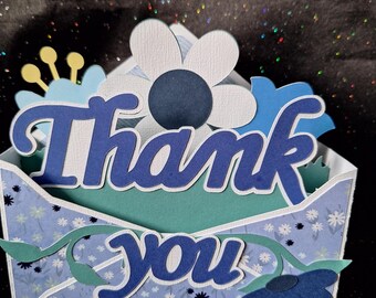 Thank You 3D Pop Up Card