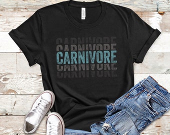 Carnivore T Shirt, Carnivore Tops, Carnivore Tank, Carnivore Hoodie, Carnivore Shirt, Carnivore TShirt, Meat Lovers Gift