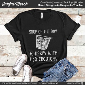 Whiskey T Shirt, Drinking TShirt, Spirit Tee, Alcohol Party Shirt, Drink Shirt, Drunk Shirt, Whisky Shirt, Drinking Shirt