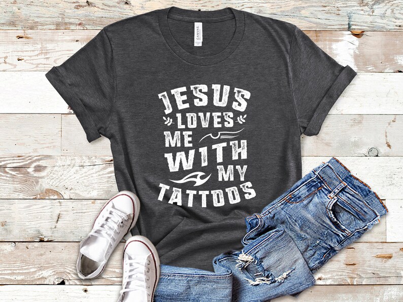 Jesus Loves Me Shirt, Jesus Tank Top, Jesus Hoodie, Jesus Shirt Men, Shirt For Women, Jesus Shirt Funny bild 2