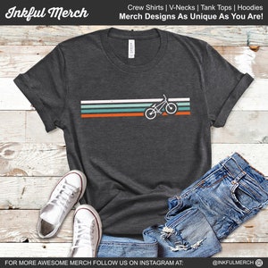 Retro BMX Shirt, Bmx Shirt for Kids, Bmx Mom Shirt, Bmx Dad Shirt, Bicycle Shirt, Bmx Gifts