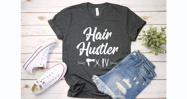 Hair Stylist Shirt Cute Hairdresser Gift Etsy