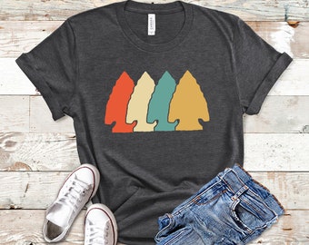 Arrowhead Shirt, Arrowhead Tshirt, Indian Artifacts, Arrowhead Hunting, Arrowhead Hunter, Arrowhead Hunting