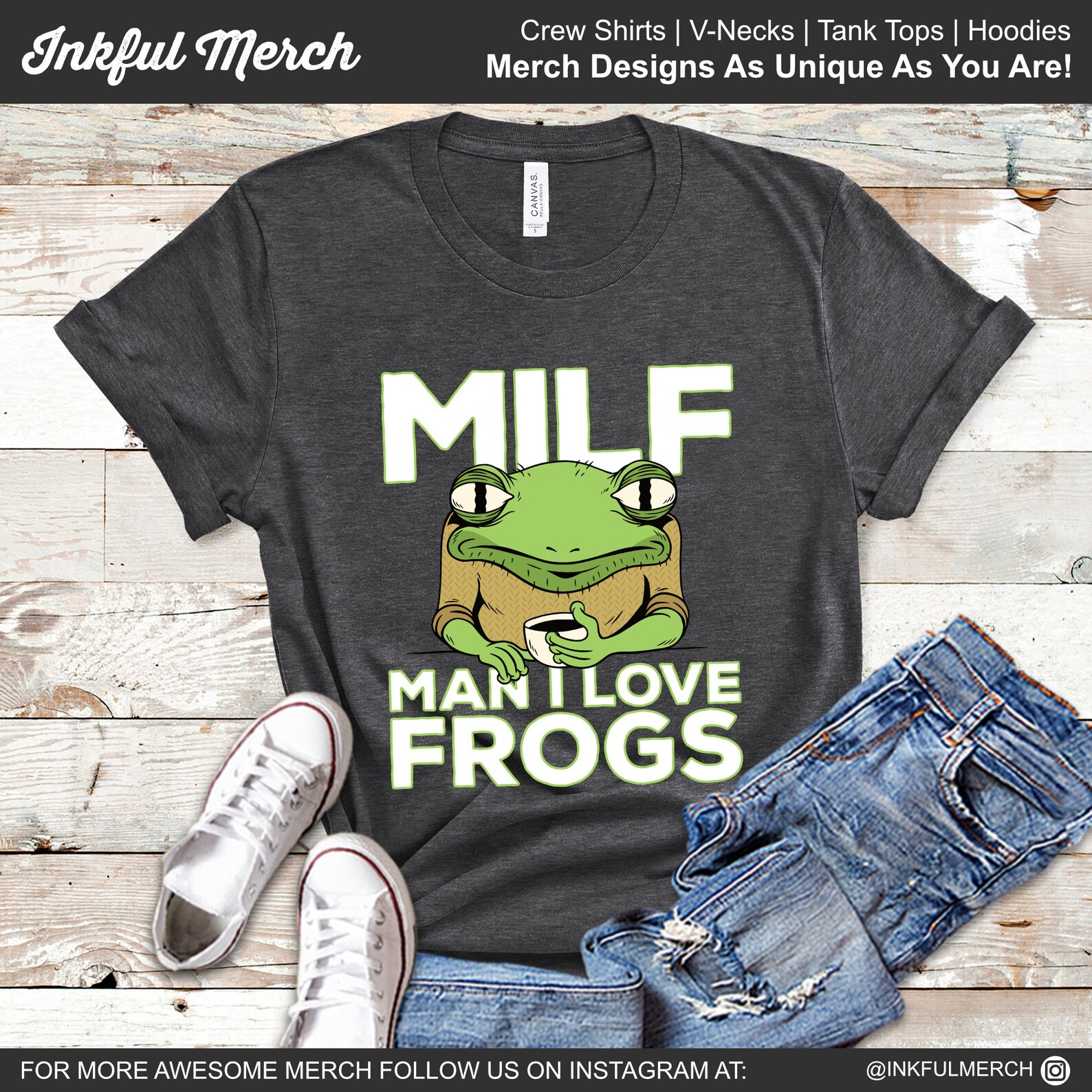 Cute Frog Shirt Funny Frog Gifts For Women Man I Love Frogs Etsy