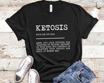 Ketosis Funny Definition, Beef Lover Shirt, Carnivore T Shirt, Meat Lovers Tee, Carnivore Gift, Carnivore Diet TShirt