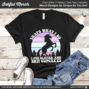 Women Unicorn Shirt Funny Men Mom Adult Gift
