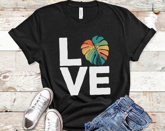 Monstera Shirt, Plant Shirt, Monstera Tshirt, Monstera Leaf Shirt, Monstera Gifts, Plant Tee, Monstera Love Plant t shirt, Monstera Mom