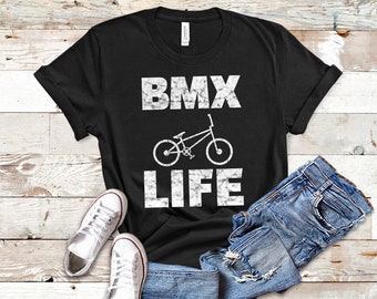 BMX Life Bmx Shirt, Tank Top, Bmx Hoodie, Bmx Shirt for Kids, Bmx Mom Shirt, Bmx Dad Shirt, Bicycle Shirt, Bmx Gifts