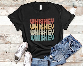 Whiskey Vintage Shirts For Women And Men Gifts