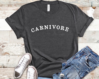 Carnivore Shirt, Meat Lover Gift, Carnivore Diet TShirt