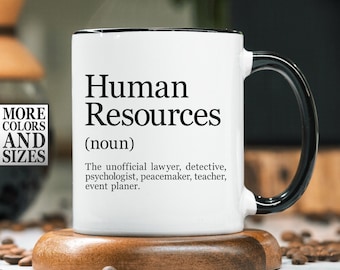 Funny HR Definition Mug, HR Gifts, HR Coffee Mug, Hr Mug, Human Resources Gift, Human Resources Mug, Hr Manager Gift, Hr Humor Mug