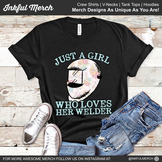 welder wife t shirts
