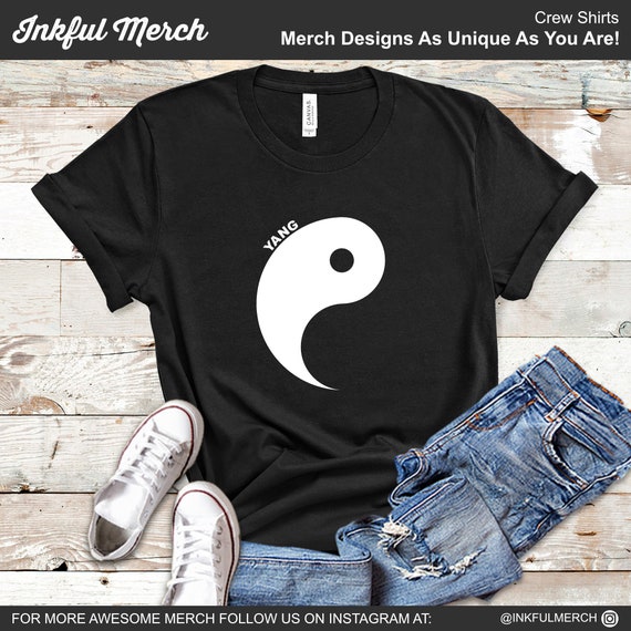 Pareja Yin Yang camisa Yin Yang camisas a juego para parejas camiseta Yin Yang camiseta Yin Yang Etsy Espana