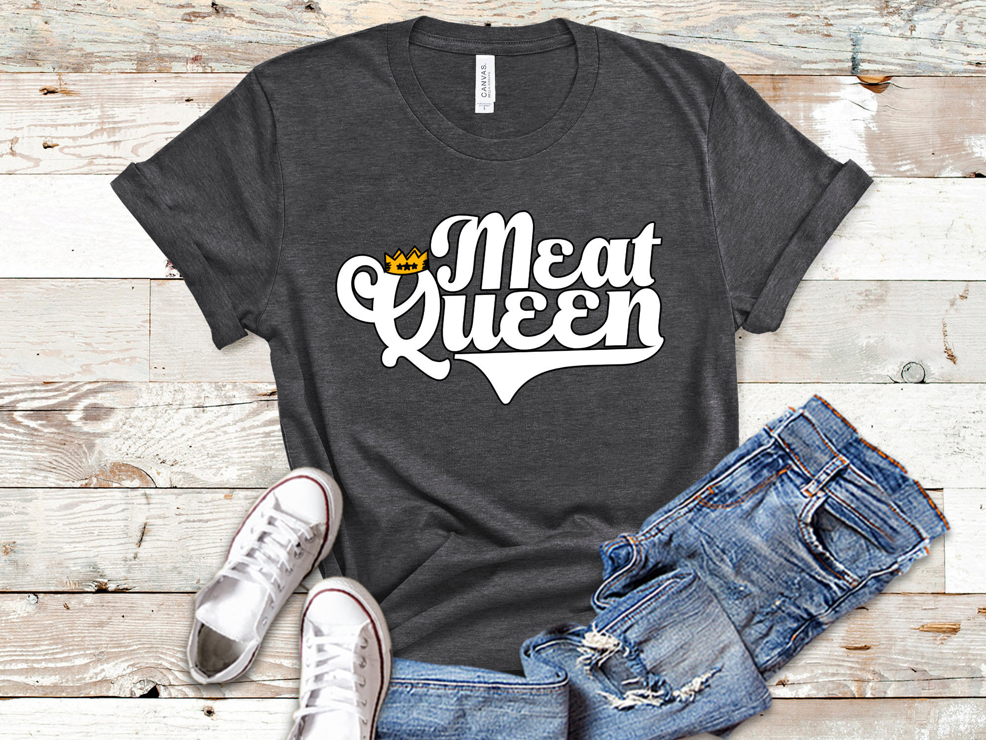 Meat Queen Meat Lover Shirt Carnivore Shirt Tank Top Etsy
