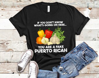 Puerto Rico Shirt, Sofrito Boricua, Boricua Shirt, Puerto Rico TShirt, Puerto Rican Shirt, Puerto Rico Gifts
