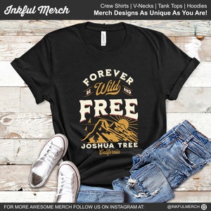 Joshua Tree California National Park Shirt, Joshua Tree Art, National Park Shirt