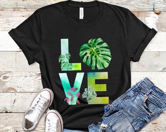 Monstera Shirt, Monstera Leaf Shirt, Monstera Gifts, Monstera Tshirt, Plant Lover Shirt