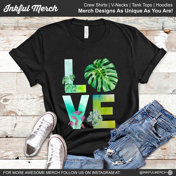 Monstera Shirt, Monstera Leaf Shirt, Monstera Gifts, Monstera Tshirt, Plant Lover Shirt