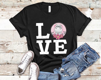 Hippo Shirt. Hippo Gifts. Hippo T-shirts. Hippopotamus Shirt