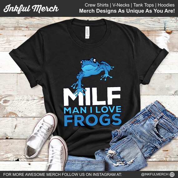 Frog Gifts For Women Cute Frog Shirt Man I Love Frogs Shirt