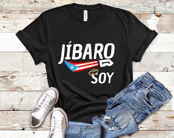 Puerto Rico Shirt, Boricua Shirt, Puerto Rico TShirt, Puerto Rican Shirt, Puerto Rico Gifts, Jibaro Soy