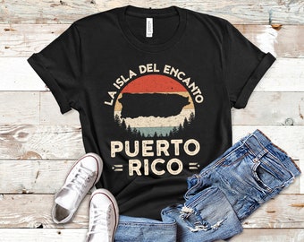 La Isla Del Encanto Puerto Rico Shirt