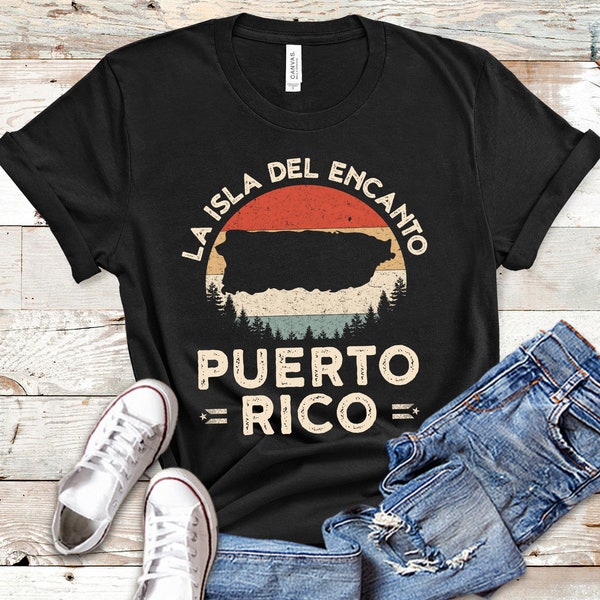 La Isla Del Encanto Puerto Rico Shirt