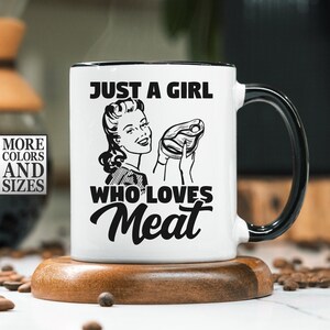Carnivore Diet Loves Meat Mug, Carnivore Mug, Carnivore Gift, Carnivore Lion Mug, Zero Carb, Gift for Meat Eater, Gift for Carnivor